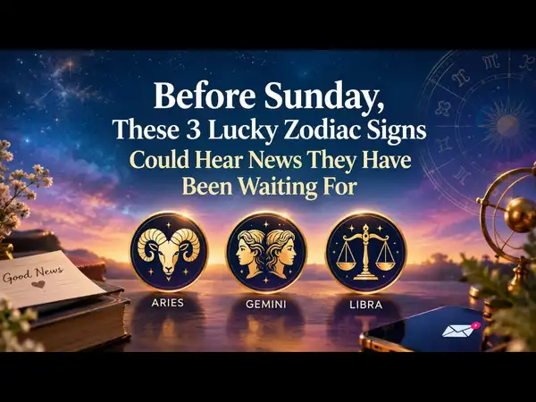 before sunday these 3 lucky zodiac signs could hear news they have been waiting for Which Zodiac Sign Is 'Luckiest' This Year? Reading the Claim Like an Astrologer